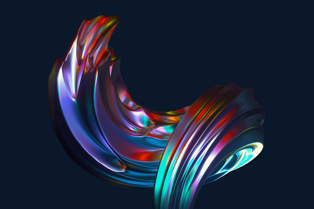 Flow: Cascading Textures, an Object Graphic by RuleByArt