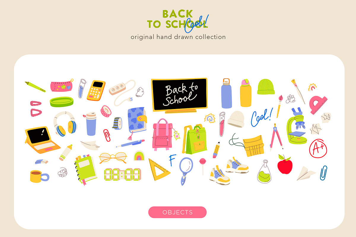 Back to School Vector Pack, an Education Illustration by Volha Studio (Photo 5 of 7)