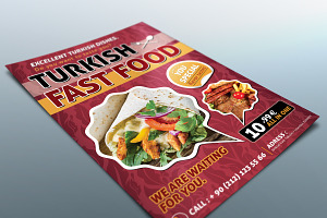 Turkish Food Flyer