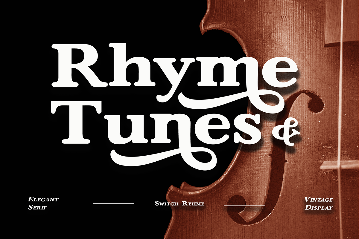 CF Switch Rhyme - Vintage Serif preview 4