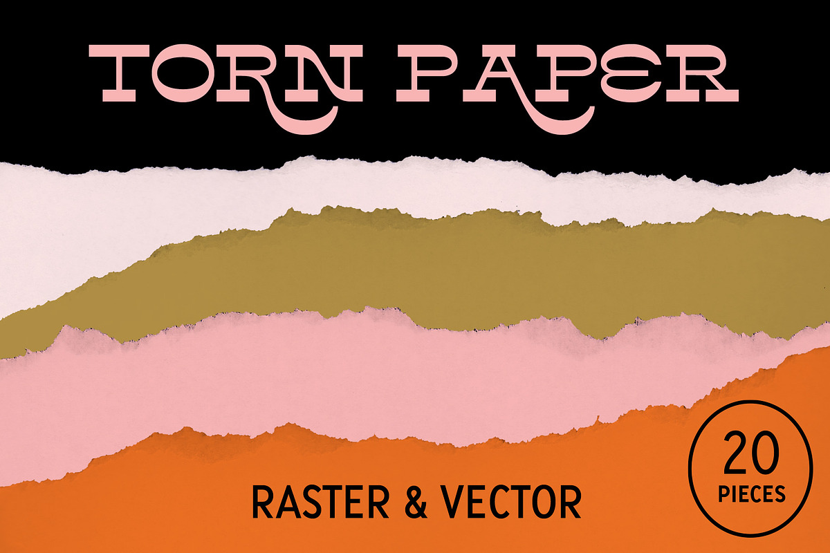 20 Torn Ripped Paper, a Graphic by Josty (Photo 1 of 7)