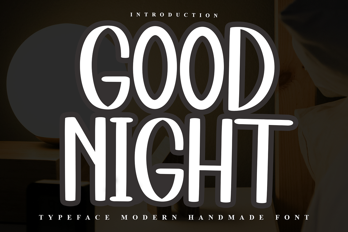 Good Night, a Sans Serif Font by InermediaSTUDIO (Photo 1 of 7)