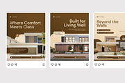 Real Estate - Instagram Post, a Social Media Template by Izdihaar_Studio (Thumbnail 3 of 4)