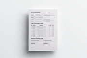Scope Of Work | MS Word & Indesign, a Stationery Template by design_hut (Thumbnail 5 of 7)