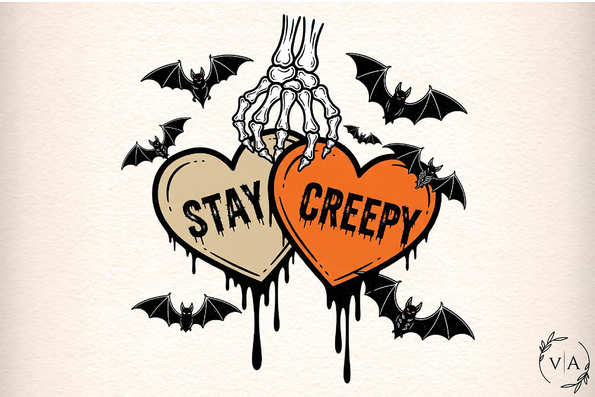 Stay Creepy PNG, an Illustration by Craft Nest (Photo 1 of 7)
