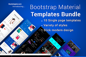 10 Ready-made Bootstrap Templates