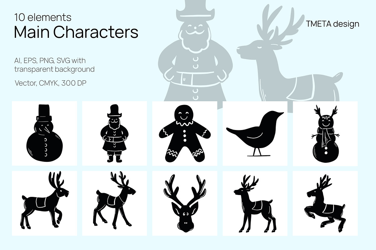 Winter Wonderland | Vector Bundle, a Seasonal Illustration by TMETA design (Photo 9 of 19)