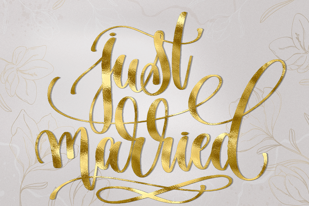 Wedding Invitation Photoshop Styles, a Layer Style Add-On by Photohacklovers (Photo 4 of 9)