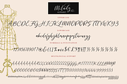 Milady, a Script Font by Larin Type Co. (Thumbnail 10 of 11)