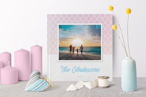 12x12 Family Photobook Template