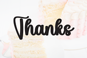 Cake Dacquoise | Script Font, a Handwritten Font by Scratchones (Thumbnail 8 of 8)