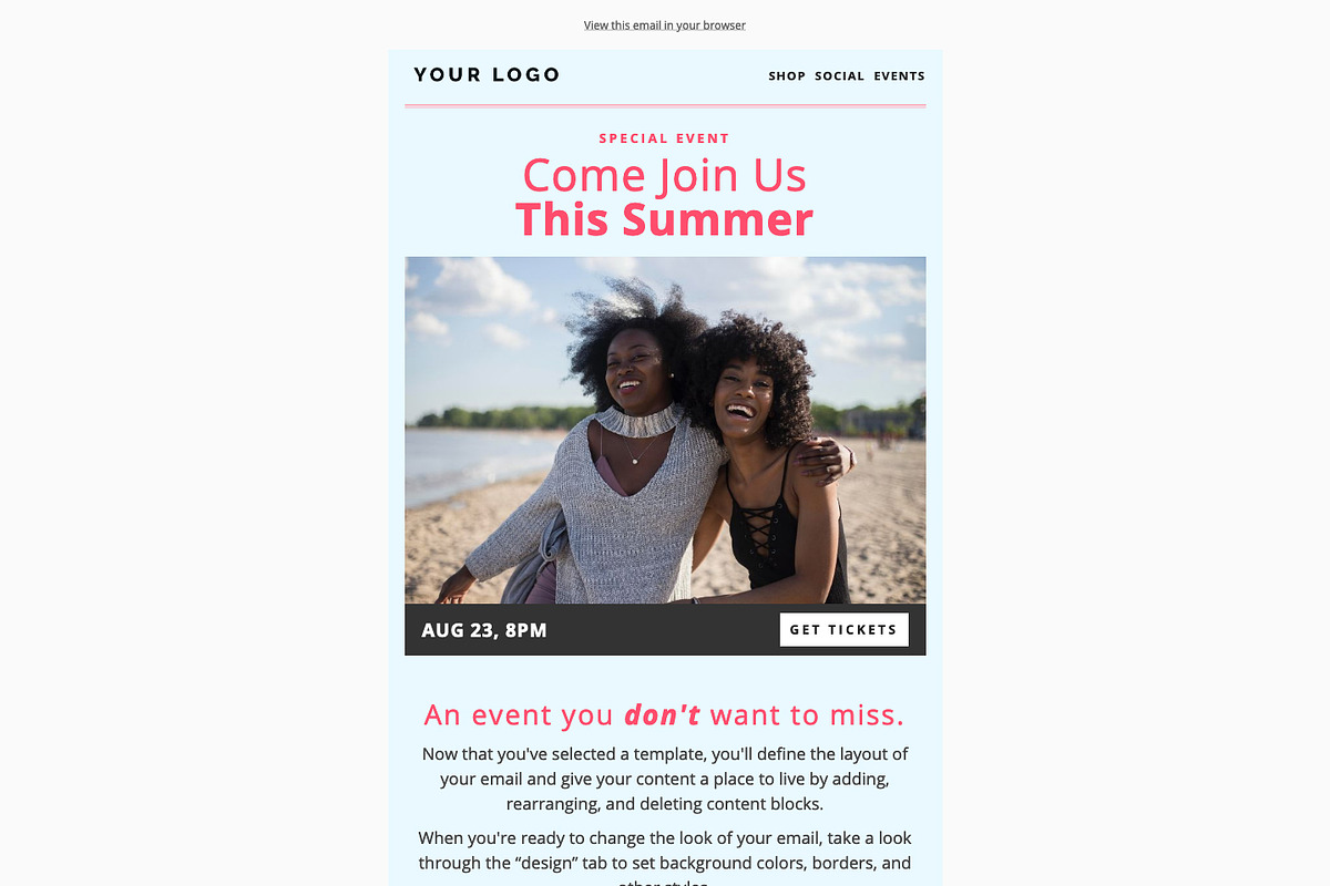 Event Marketing Email Templates, an Email Template by ltsdesigns (Photo 3 of 6)