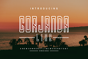 GorjandaLine, a Font by puji_hartono (Thumbnail 1 of 5)