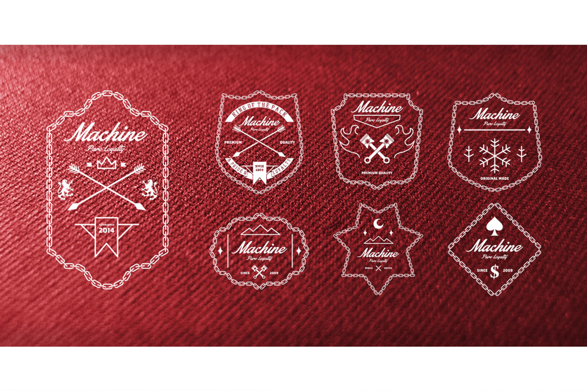 Chain Shield & Badges preview 3