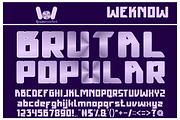 Metal Kingdom font, a Font by weknow (Thumbnail 3 of 5)