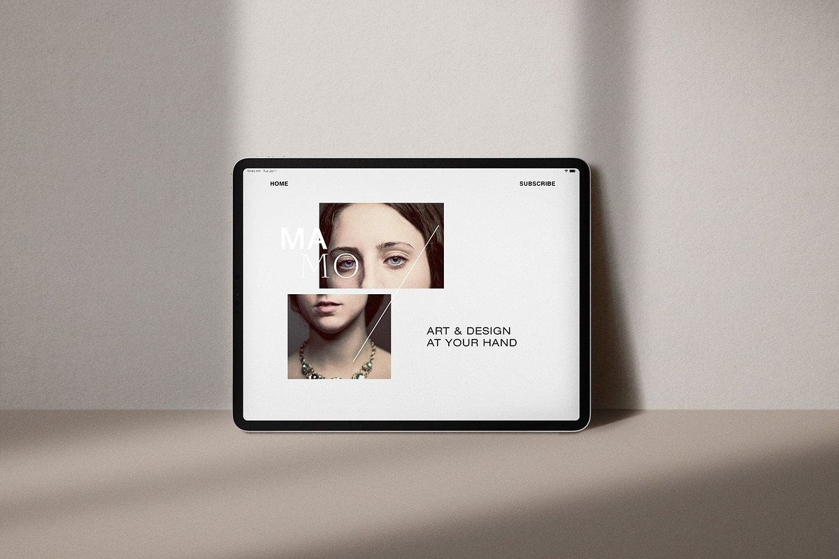 Ipad Pro Mockup Kit, an iPad Mockup by Cuoco (Photo 5 of 10)