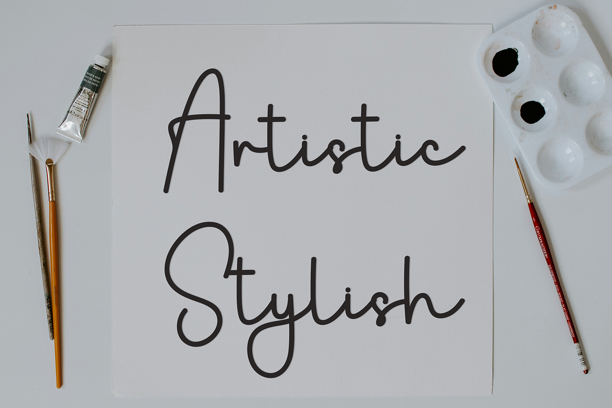 Darling Wonderful, a Handwritten Font by FreshTypeINK (Photo 3 of 8)