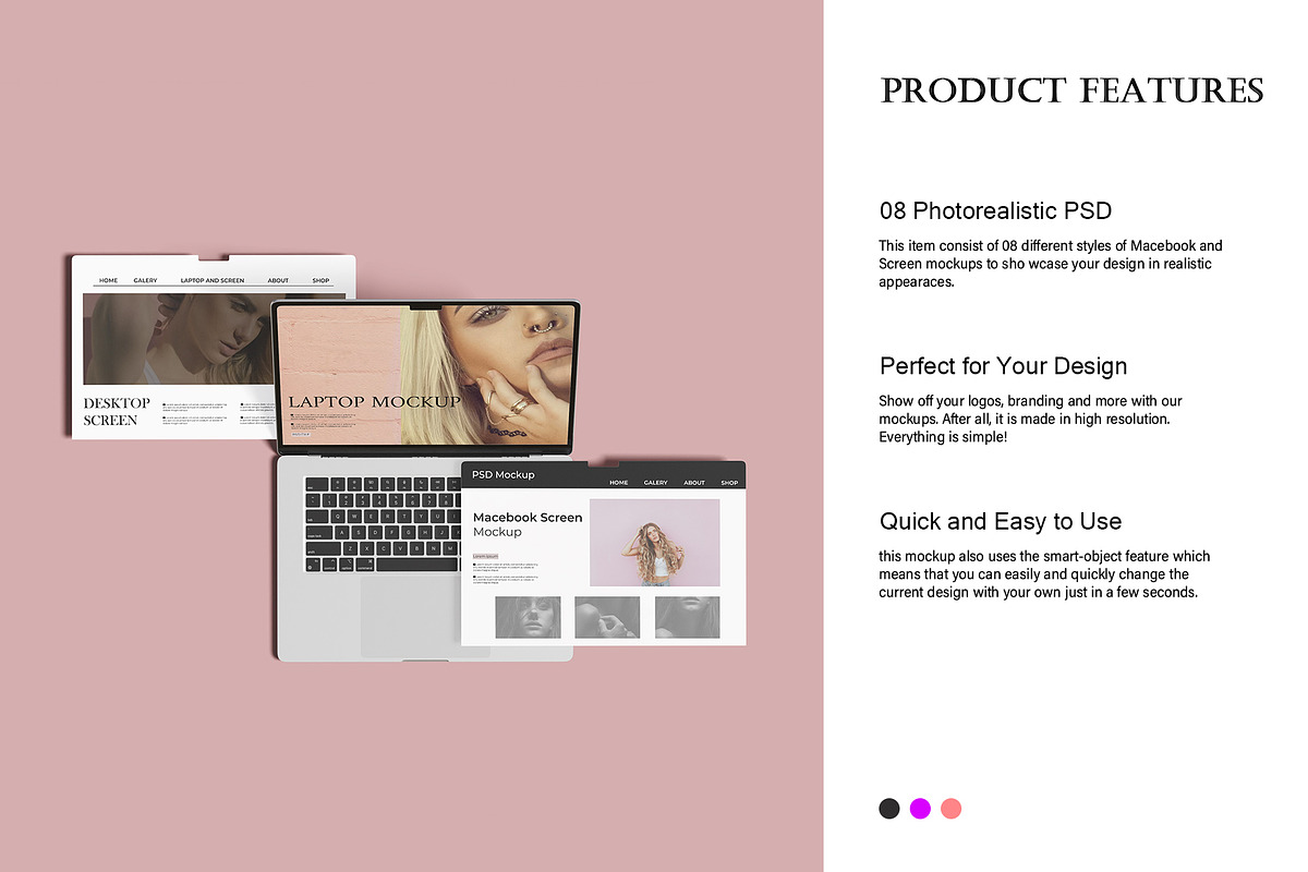 Multi Device Mockup, a Mac Mockup by Lxadesign (Photo 5 of 14)