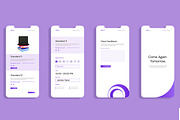 Online Class Mobile UI Layout, an UI Kit Template by CreativeShaper (Thumbnail 4 of 4)