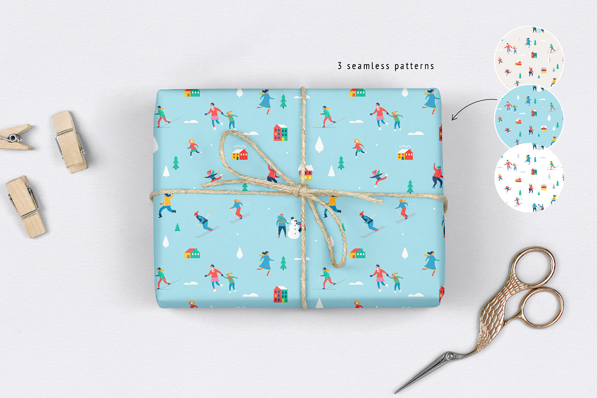 Winter wonderland designer's toolkit, an Animal Illustration by Marish (Photo 8 of 9)