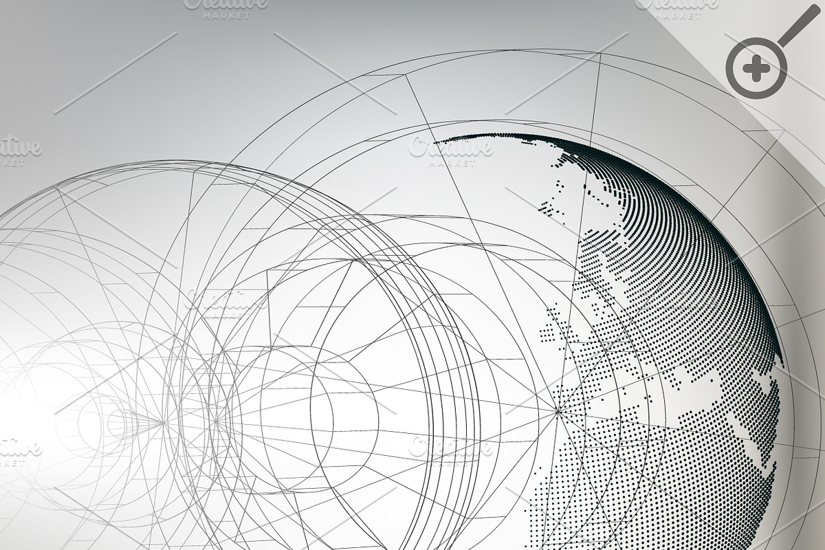 Bundle of 15Abstract 3D world globes, a Technology Illustration by VectorShop (Photo 2 of 15)