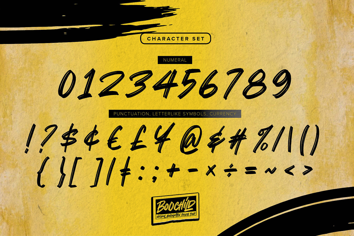 Boochild - Natural Handwritten Brush, a Script Font by Gassstype (Photo 6 of 8)