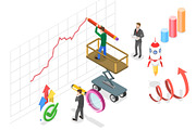 Financial Investments Set 01, a Finance Illustration by AndriiStore (Thumbnail 3 of 11)