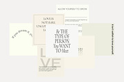 Instagram Quotes Posts Stories PS, a Social Media Template by Love Radiation Studio (Thumbnail 9 of 19)