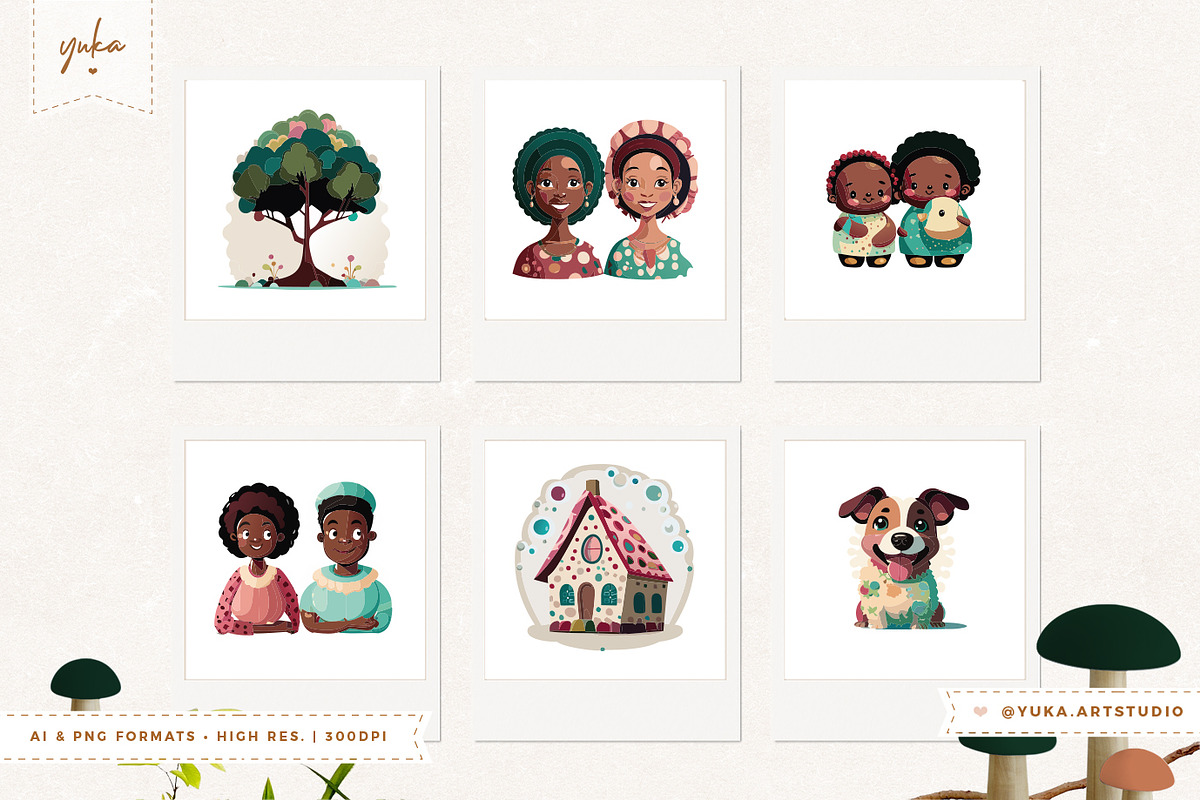 Family, an Illustration by Yuka Baby (Photo 4 of 5)