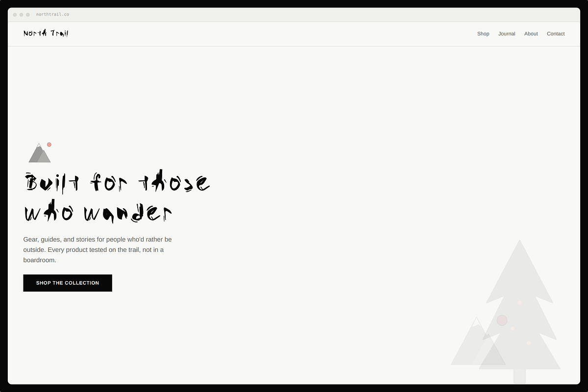 Wildtrace — Handwritten Display Font, a Handwritten Font by Lettra Studio (Photo 9 of 12)