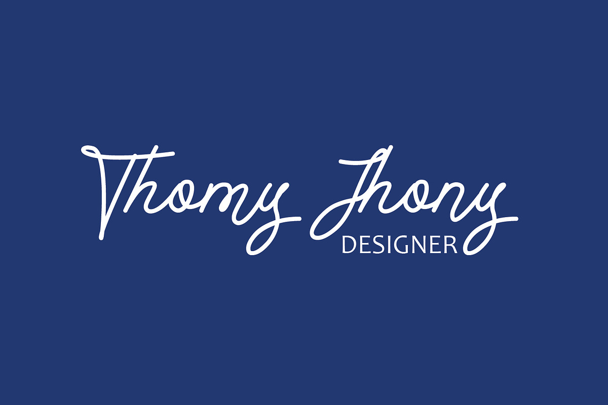 Andalusia - Handwritten Font preview 6