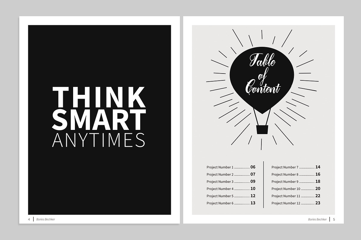 Creative Portfolio, a Brochure Template by BoriesBechker (Photo 3 of 13)