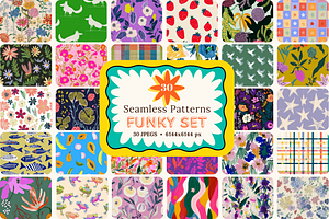 Funky Seamless Patterns