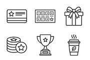 430 Subscription Business Icon Set, an Outline Icon by adenpinkstore (Thumbnail 3 of 12)