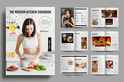The Modern Kitchen Coocbook Template, a Magazine Template by ContestDesign (Thumbnail 1 of 3)