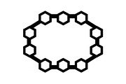 Polygon Frame & Label Bundle, an Illustration by Creativeshirt (Thumbnail 51 of 51)