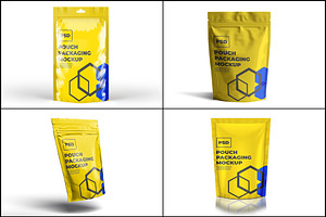 Stand-Up Pouch Mockup, a Product Mockup by GraphicsPixel