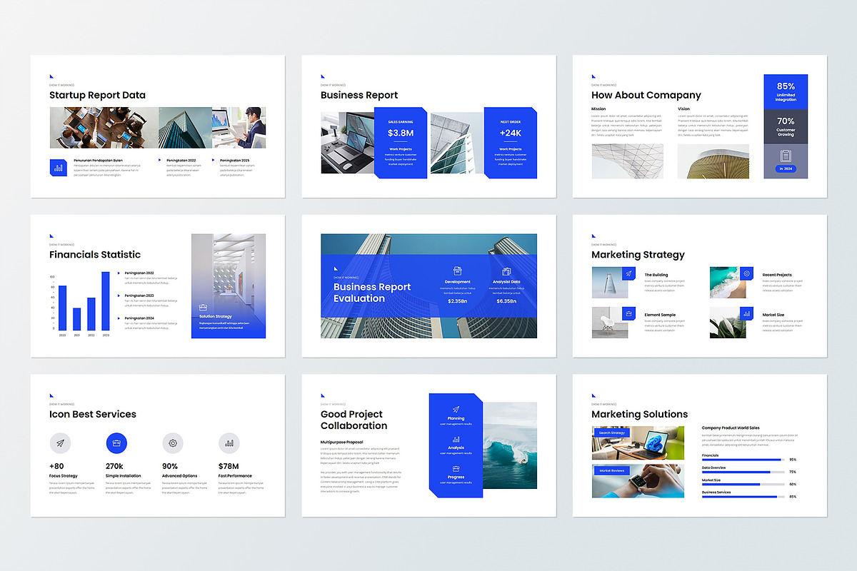 StartupX Presentation Template, a Presentation Template by Rocketstill (Photo 3 of 9)