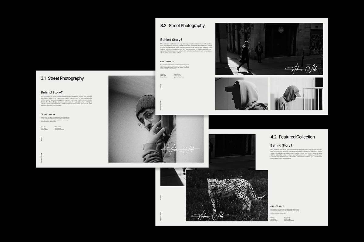 Photography Portfolio Template, a Presentation Template by Templeste (Photo 7 of 7)