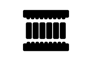 Mattress Layers Glyph Icon