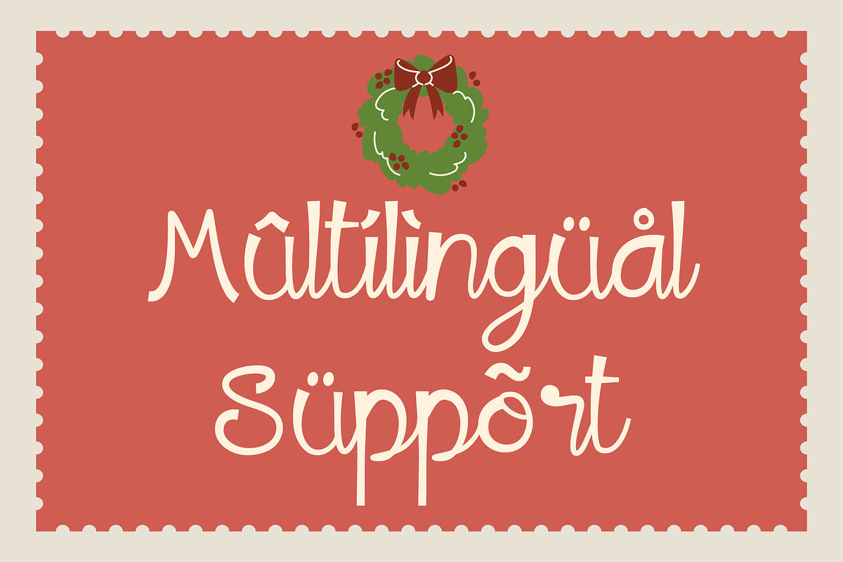 Virelle – A Casual Script Font, a Script Font by Huge Dream Studio (Photo 4 of 8)