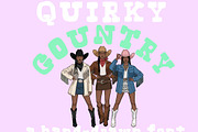 Quirky Country, a hand-drawn script, a Handwritten Font by Eryn Rose Design (Thumbnail 6 of 11)