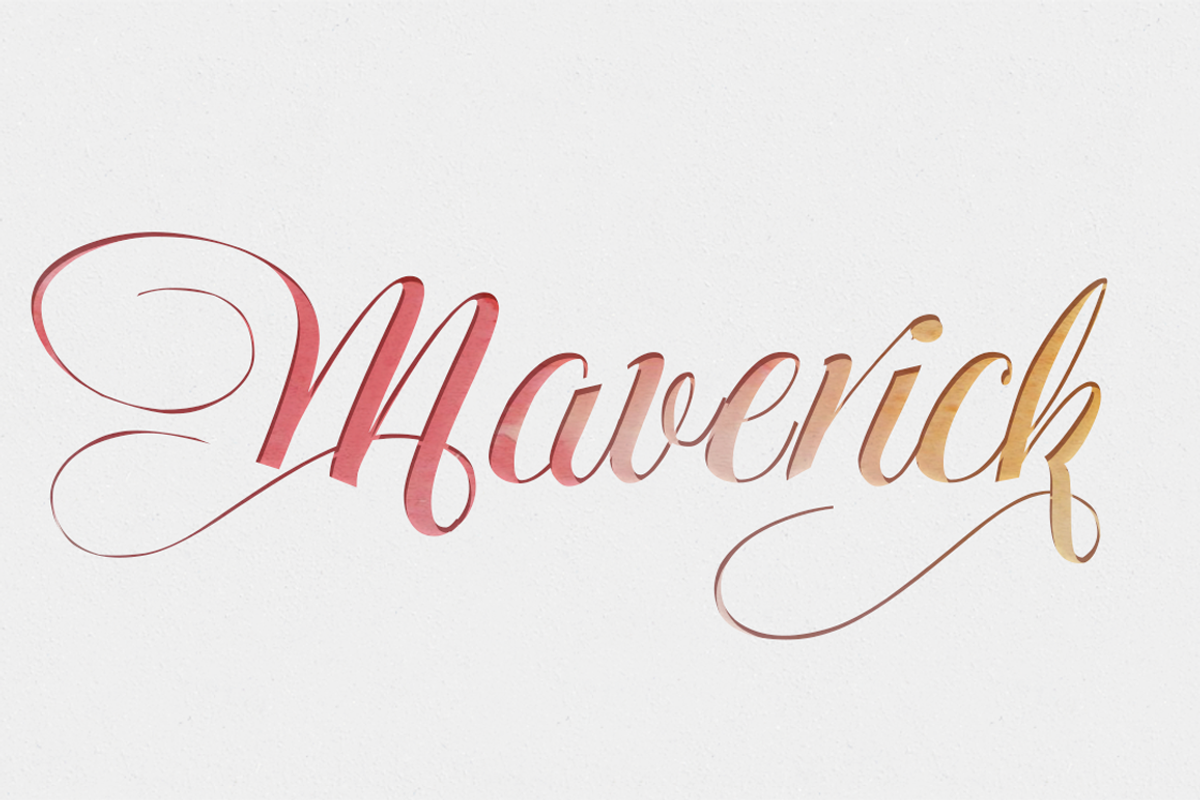 Hinzatis Curly (otf font) preview 6