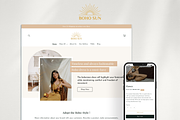 Boho Sun - Fashion Shopify Theme, a Templates & Theme by InspiredTheme (Thumbnail 1 of 8)