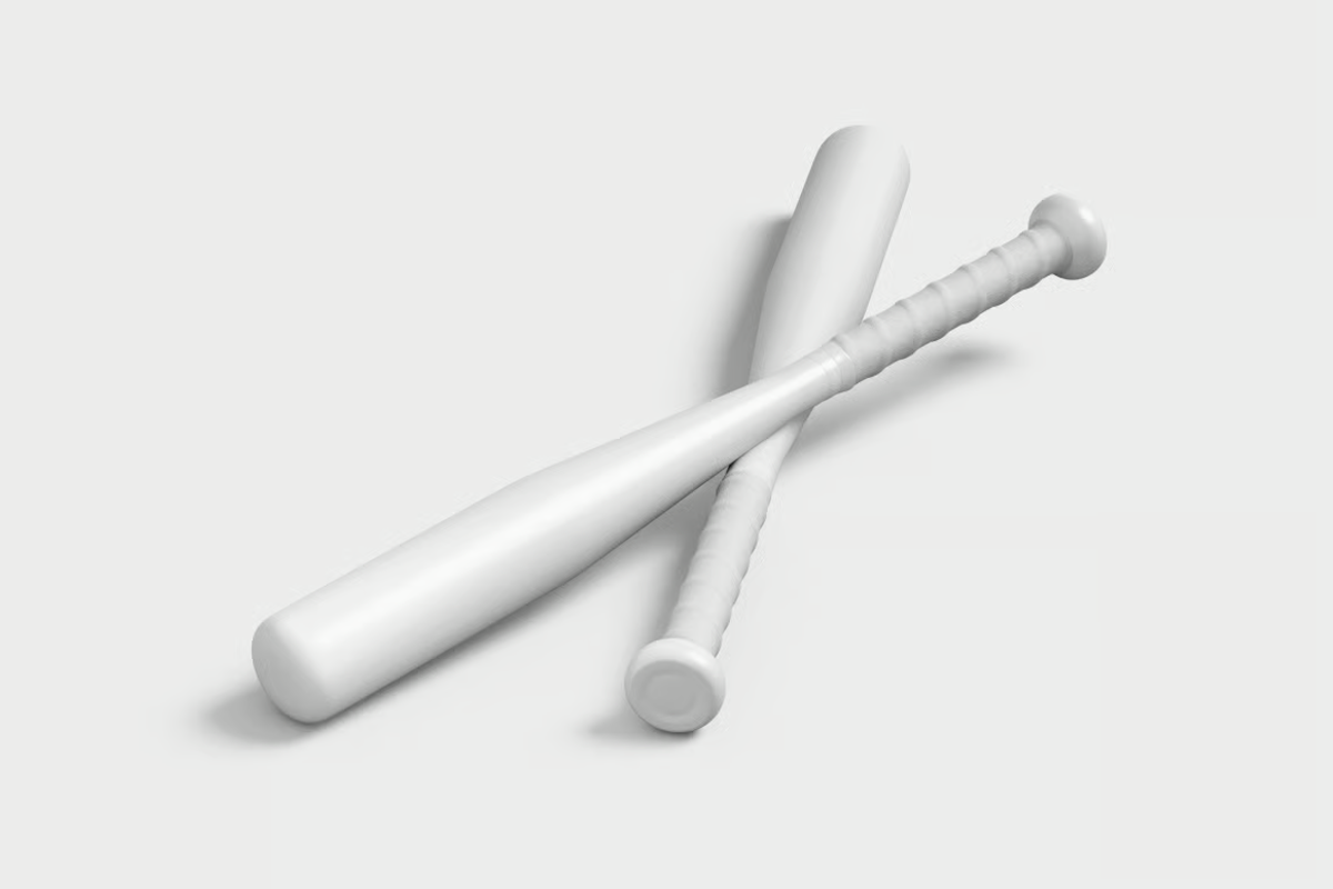 Sports Equipment Baseball Bat Mockup, a Product Mockup by graphicsauce (Photo 2 of 3)