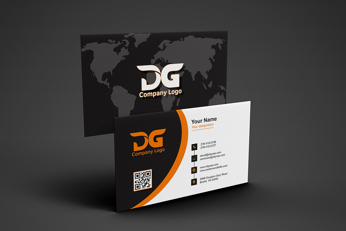 Fashion Stylist Business Card PSD preview 3