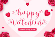 Alena Lovely - Romantic Script Font, a Script Font by Siwox Studios (Thumbnail 2 of 8)