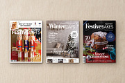 Christmas Magazine Cover Templates, a Magazine Template by BrandPacks (Thumbnail 3 of 5)