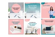 Facebook Ad Templates Canva, a Social Media Template by Gorgeous Graphics (Thumbnail 6 of 6)