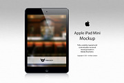 Apple iPad Mini Vector Mockup, an iPad Mockup by Inconcept Media Arsenal (Thumbnail 1 of 2)